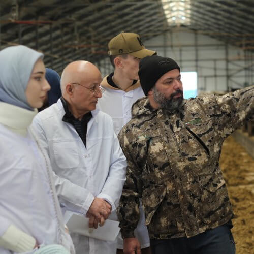 Студенты 2 курса специальности 36.02.01 Ветеринария посетили предприятие ООО «Кавказское здоровье».
