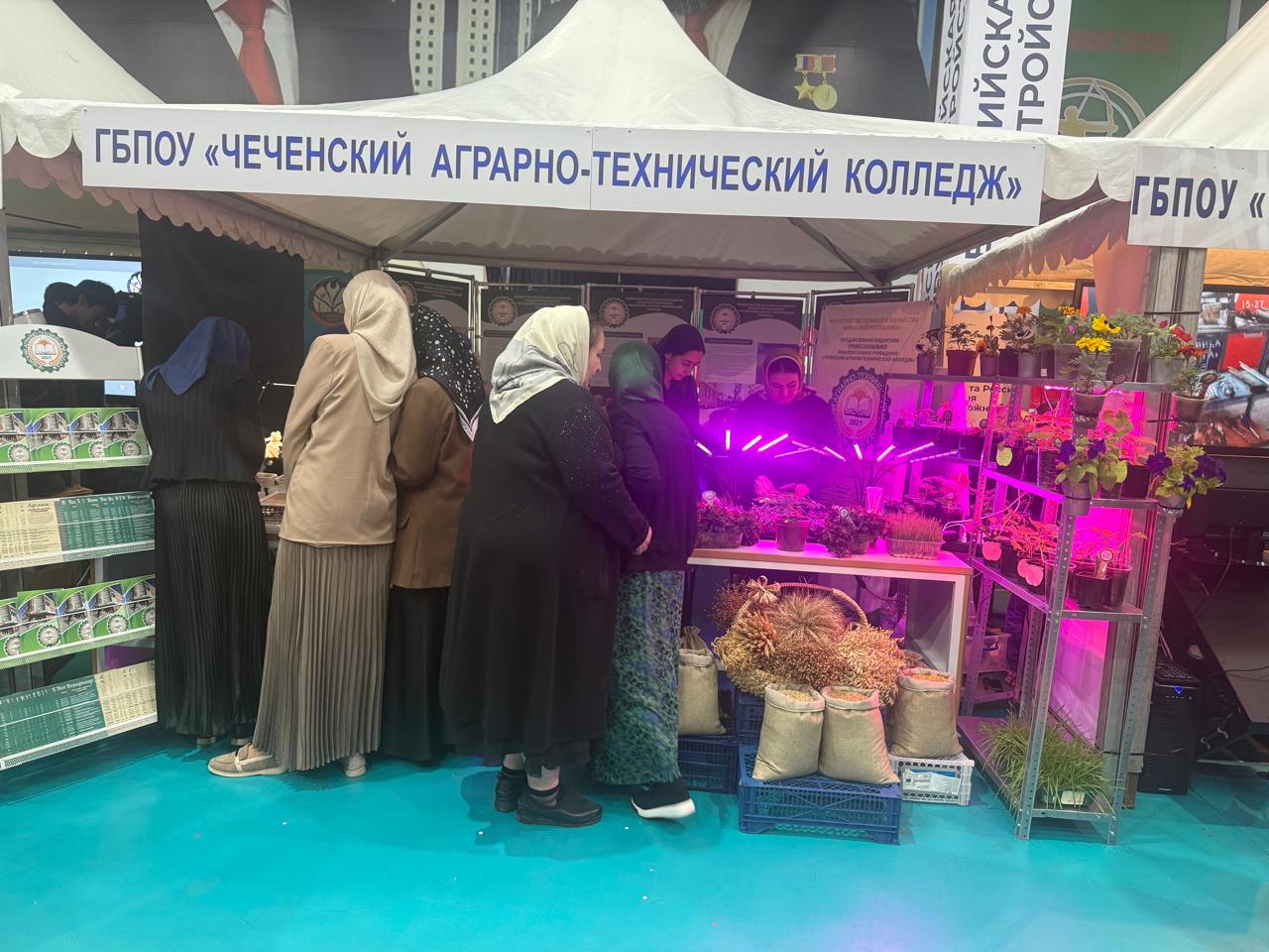 Чеченский аграрно-технический колледж принял участие во Всероссийской ярмарке по трудоустройству